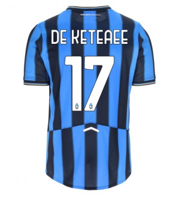 Lacne Muži Futbalové dres Atalanta Charles De Ketelaere #17 2025-26 Krátky Rukáv - Domáci
